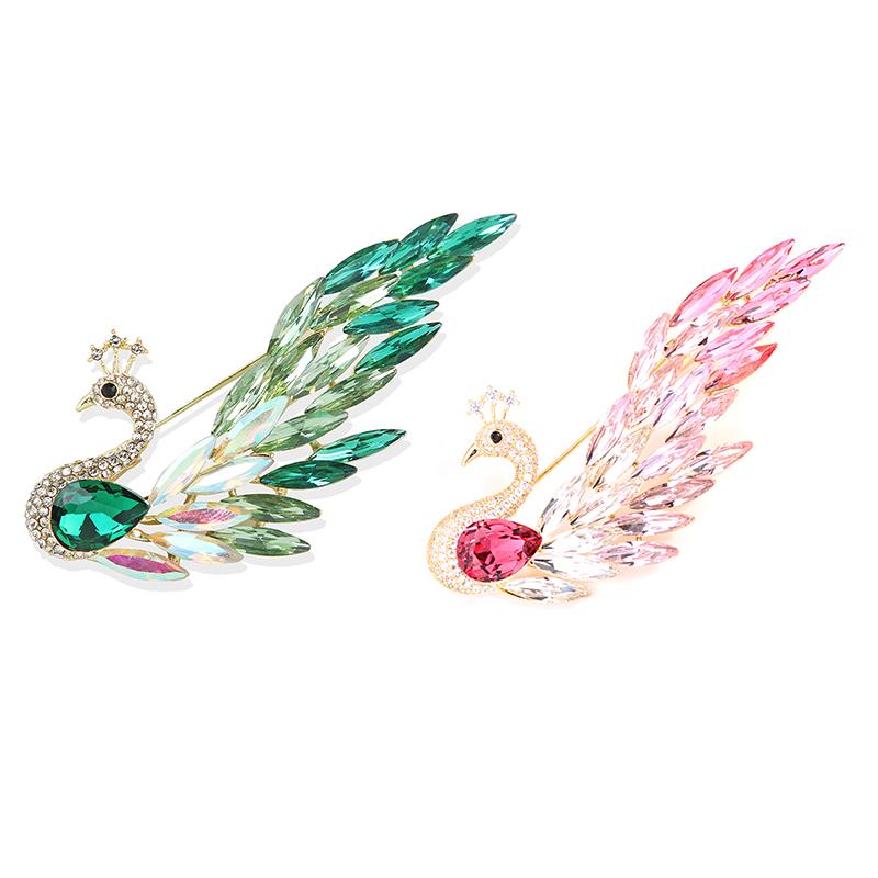Animal   Peacock Brooches For Women Clothing Coat Jewelry Accessries Gifts