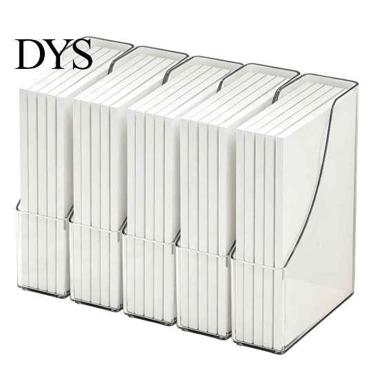 Stackable Desk Drawer Organizer Paper Letter Tray, Acrylic File Organizer, Clear Information Sorting Container Holder Sorter for Documents,