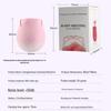 Rose Sucking & Tongue Licking Vibrator for Women - Adult Sex Toy Masturbator