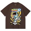 230 Gsm 100% Cotton Captain Tsubasa V1 Print Unisex Heavy Cotton T Shirt