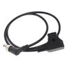 D-Tap To Locking Dc2.1Mm Dc2.5Mm Monitors Power Cable Right Angle Cable Suitable For Atomos Video Assists Monitors