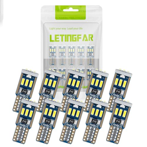 

T10 светодиод белый супер яркий T10 светодиод встроенный компенсатор 9 шт 4014 светодиодный элемент соответствует техосмотру транспортного средства простая установка 12 В светодиод белый Lou Pos