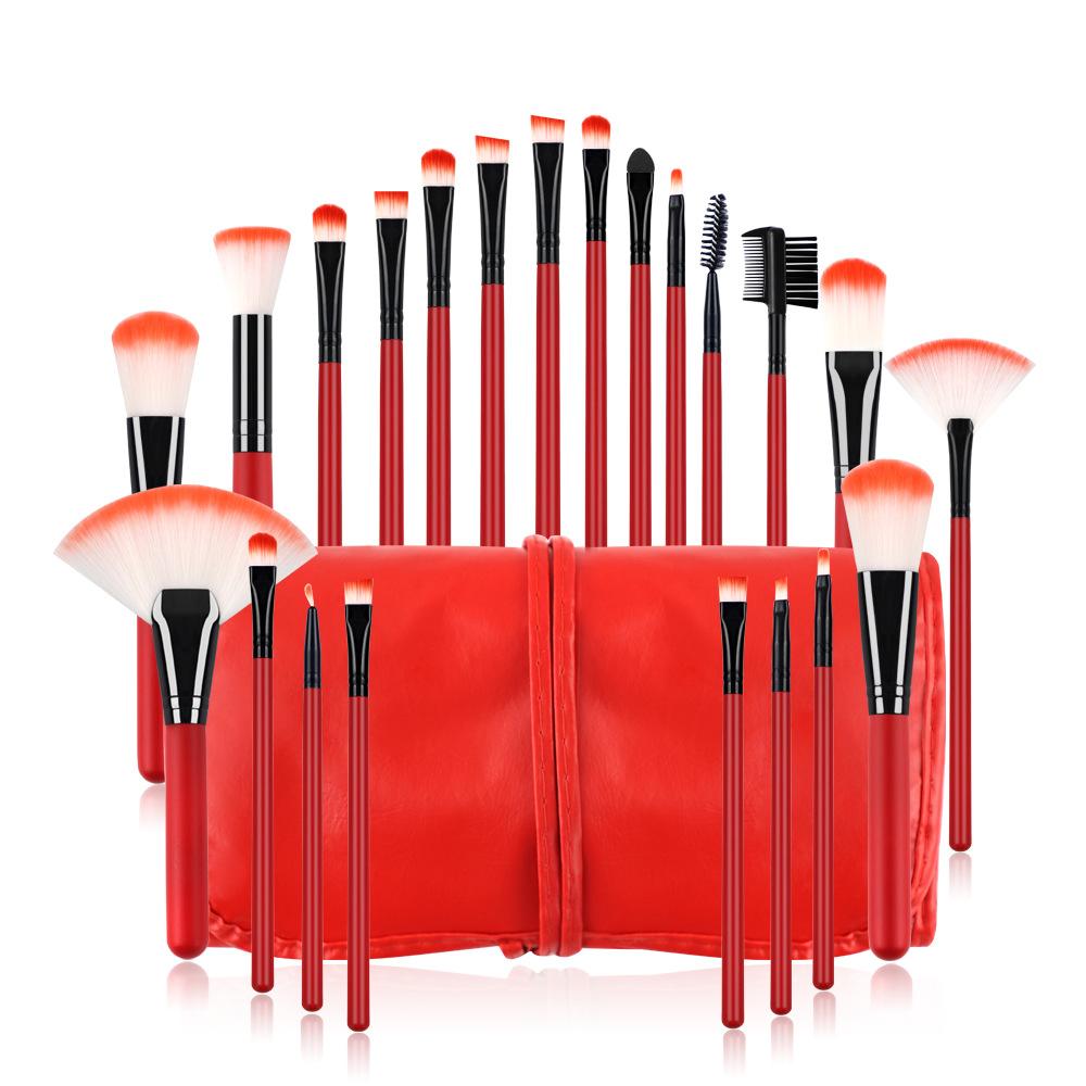 Lose Puderpinsel 22-tlg. Make-up-Pinsel-Set Foundation-Pinsel Lidschattenpinsel Make-up-Tool Makeup Beauty-Pinsel Rougepinsel