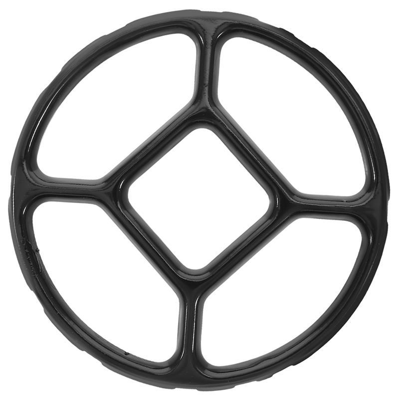 Portable Gas Stove Rack with Practical Stove Cover for Gas Stove Top Durable Household Gas Stove Rack for Kitchen Use чёрный