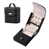 Portable Multifunction Jewelry Box with Layered Compartments for Bracelets and Earrings