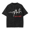 Hot Game Peripherals Bloodborne Darks Souls Graphic Print TShirt Streetwear Vintage Washed Cotton Top Oversized Summer New Tees