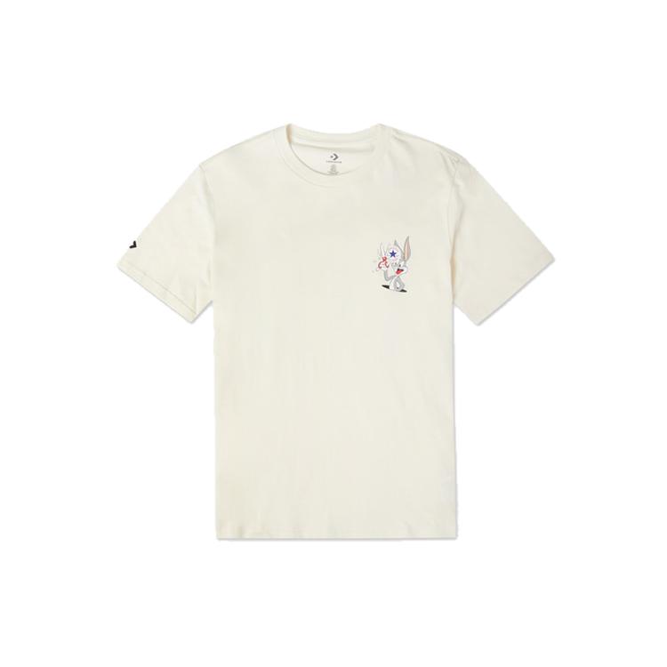 Converse x Bugs Bunny , Мужская футболка Молочно-белая 10021413-A01 M