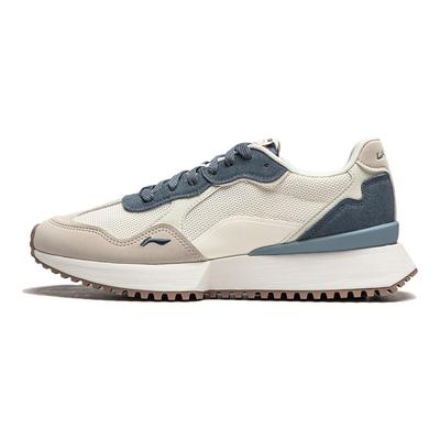 Li Ning Soft Rebound Dikke Zool Slankmakend Schokabsorptie Antislip Slijtvast Hoogteverhogend Laag Uitgesneden Casual Schoenen Heren Casual Schoenen AGCV469-3