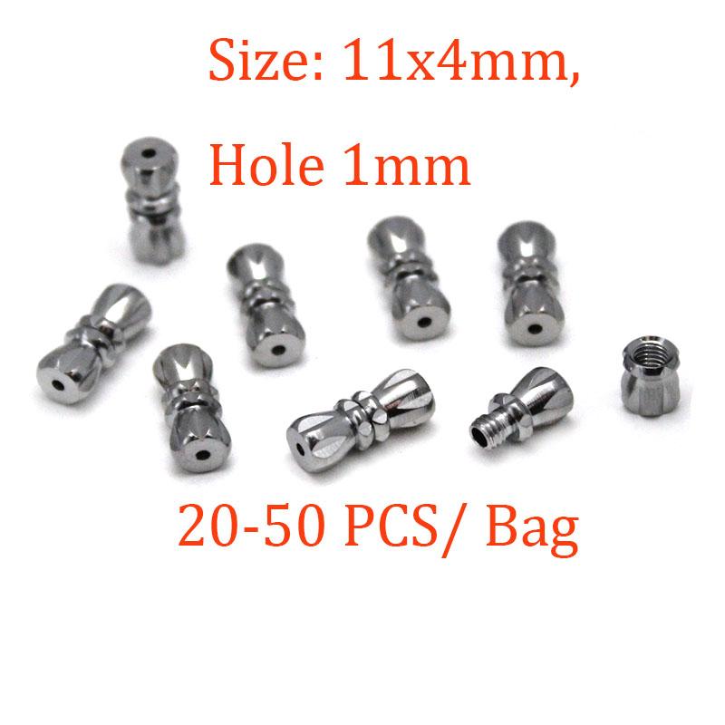 20-50PCS Butterfly Fasteners Buckles Closed Beading End Clasp Screw Clasps for DIY Bracelet Necklace Connectors Jewelry Making