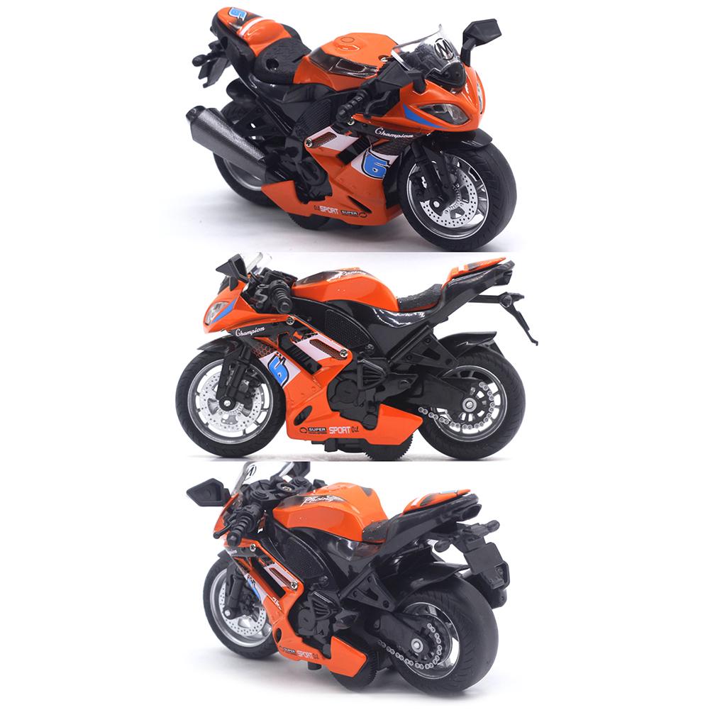 Con Pull Music Modello di motocicletta Simulazione di apprendimento Giocattolo per bambini