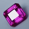 12.85 Ct Natural Flawless CEYLON SAPPHIRE Pink CERTIFIED Square Loose Gemstone