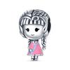 copper Happy Dopamine Girl Boy Cat Charm Bead Charms Bead Charms Compatible With 3mm Authentic Bracelets Do It Yourself Jewellery Souvenir Gift Making