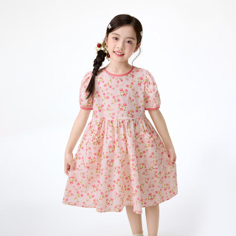Xiaoyinman Girls' Summer Cotton Dress