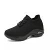 Plus Size High Elastic Fly Knit Breathable Sock Shoes - Lightweight & Fashionable Women's Spring/Autumn Casual Sports Shoes