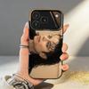 1-1pc S-Singer Michael Jackson Phone Case For iPhone17,16,15,14,13,12,11,Pro,MAX White Matte Shockproof Cover
