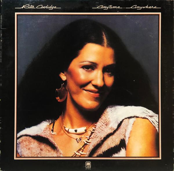 

LP Record RITA COOLIDGE - Anytime...Anywhere SP4616 A&M Records 1977 Canada Pop Used