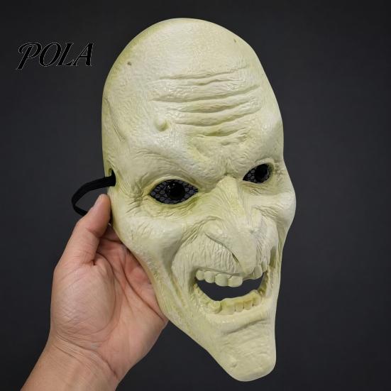 Durable Halloween Party Decoration Scary Masque for Adults, Creepy Full Face Detailed Horror Styling Masque, Masquerade Cosplay Costume or Accessory