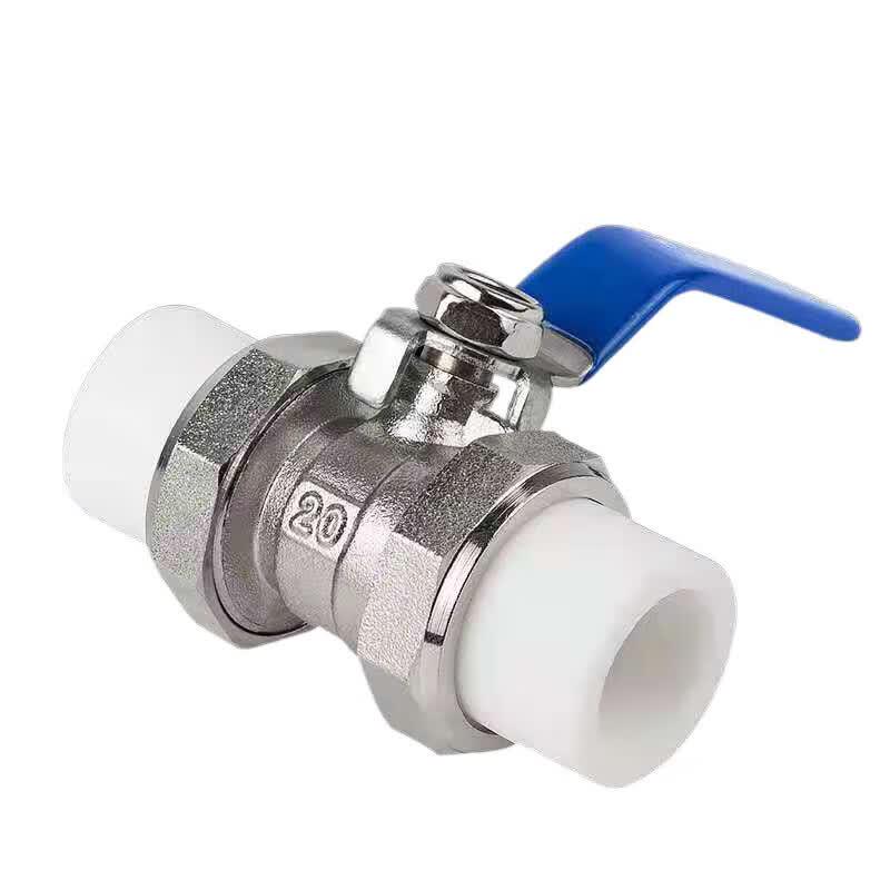 Gongli PPR Double Union Hot Melt Ball Valve
