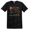 Mario Bros Retro Arcade Game Pixel Art T Shirt w/ Platform Characters Retro Tee