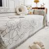 Flower Print Sofa Cover Blankets Outdoor Camping Picnic Large Blanket Leisure Beach Towel Travel Rug Sofa Mat