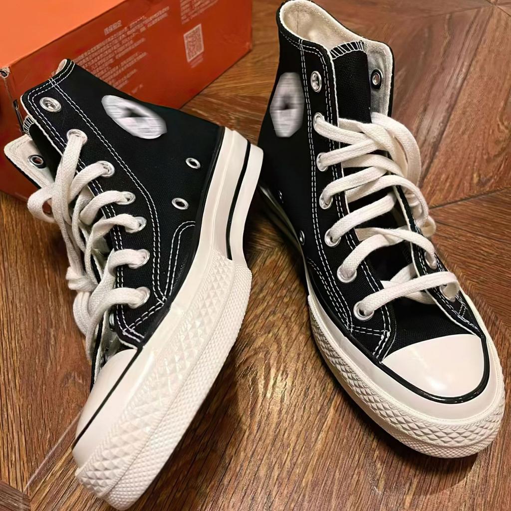 Zapatos Putian clásicos s Converse de lona patrióticas zapatos para hombre y mujer de caña alta y baja para estudiantes versátiles casuales zapatos de pareja