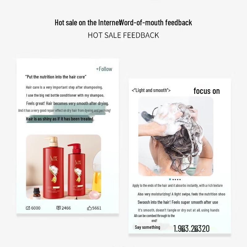 Satura Camellia Smoothing & Nourishing Hair Conditioner 2x500ml