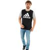 Tricou - adidas Originals - M BL SJ T - Negru - Croială Regulară - Guler Rotund