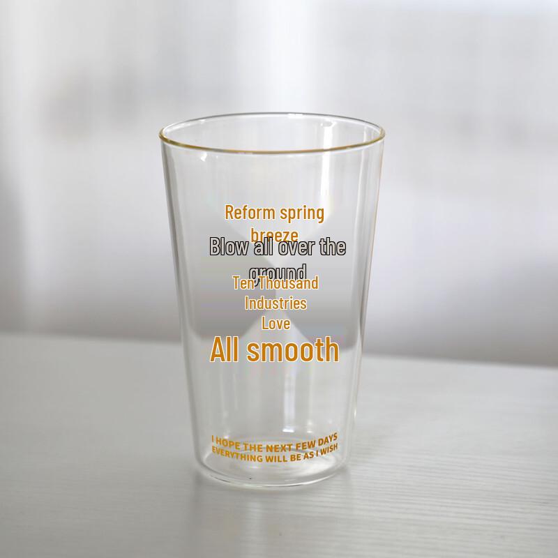 

OLOEY Creative High Borosilicate Glass Coffee Cup