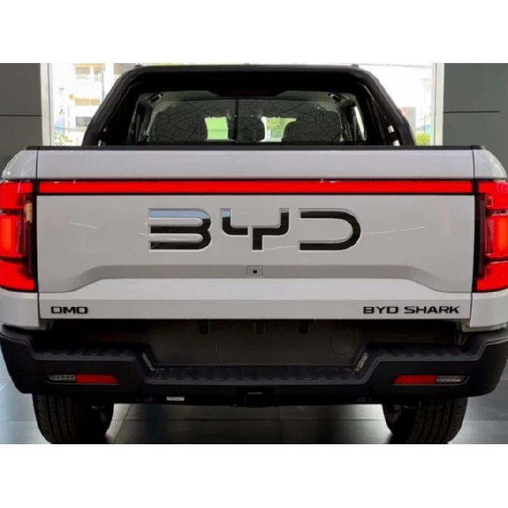 For BYD SHARK 6 2025 2026 Car Accessories ABS Rear Trunk Car Decoration With Sequin Modification