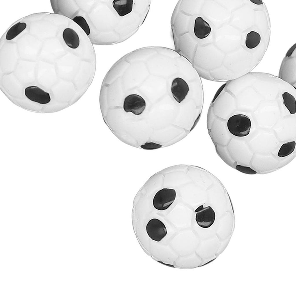 10pcs 1:12 Dollhouse Sports Football Simulation Decor Accessories Miniature Soccer Balls