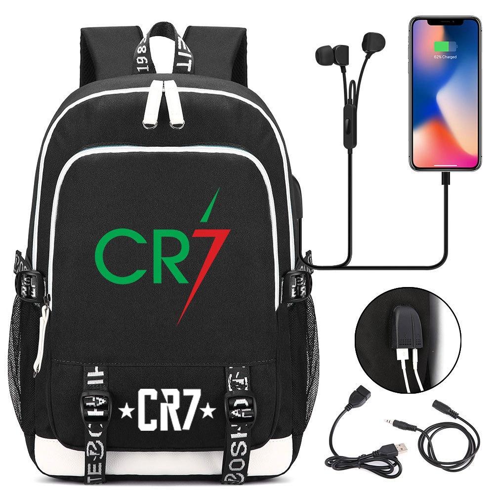 Mochila escolar de gran capacidad con correa para el hombro; set de tres piezas para estuche de lápices de estudiante