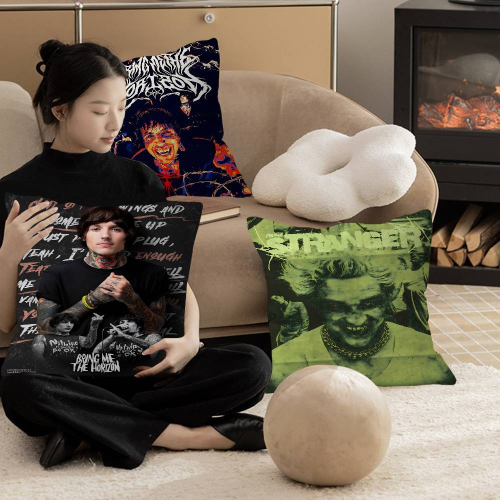 Band B-Bring M-Me The H-Horizon Pillow Gift Home Office Decoration Bedroom Sofa Car Cushion Cover case 45x45