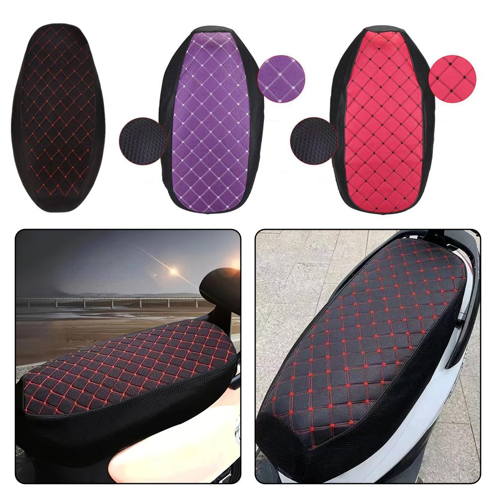 Motorcycle Cover Waterproof Anti-skid 3d Faux Leather Pad Protective Cover For Motorcycle Accesso M4a4