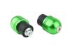 POSH FAITH Motorcycle Supplies Handlebar End Kawasaki Bar End (Bolt Diameter 0.2 Inch (5