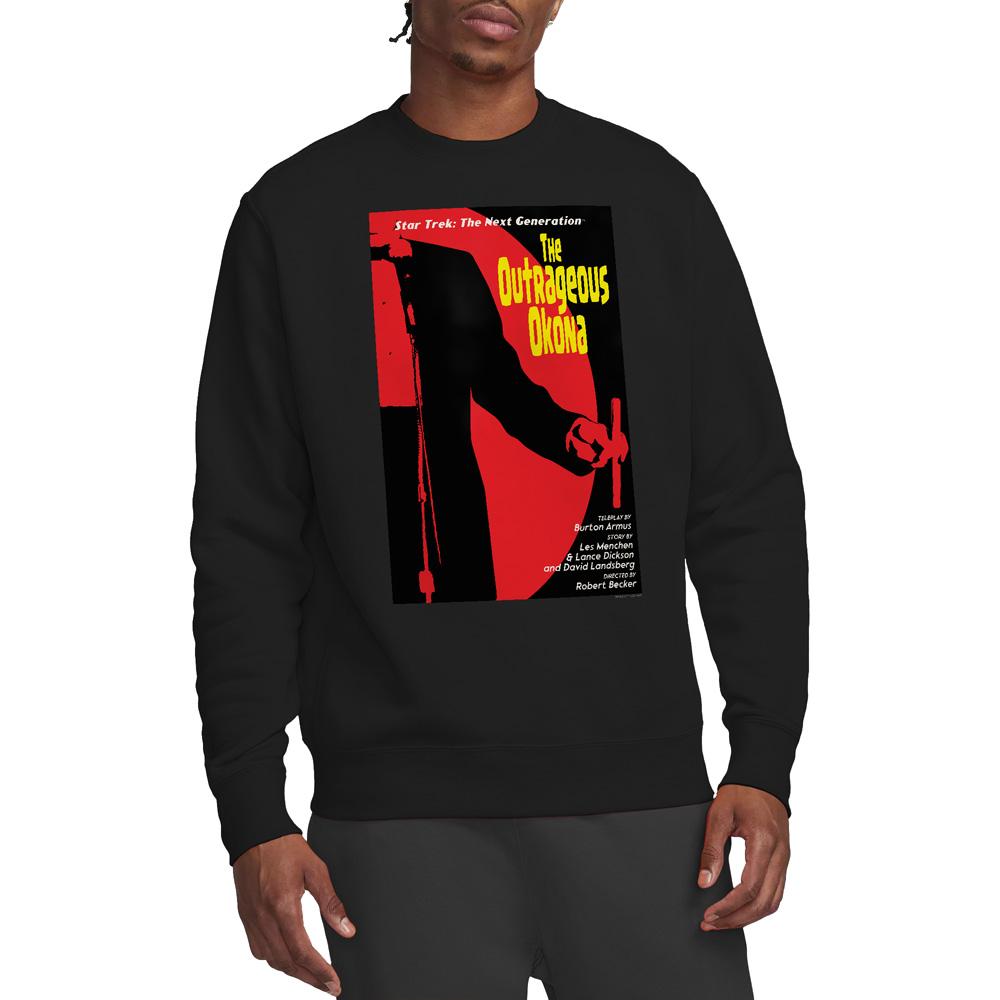 STAR TREK Unisex-Sweatshirt für Erwachsene „The Next Generation“, Staffel 2, Folge 4