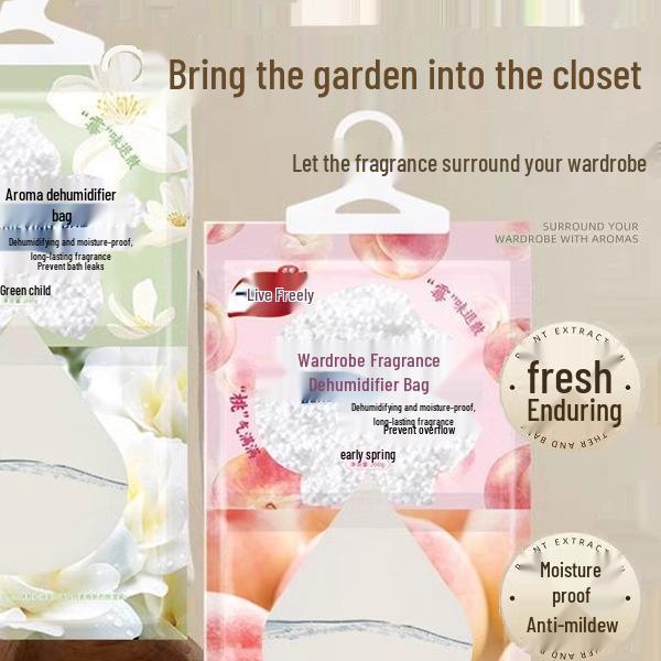 Old Butler Dehumidifier Bag: Hangable, Moisture & Mildew-Proof, Absorbing Desiccant for Wardrobes