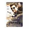 Tin Plate Top Gun Movie Sign Vintage Action Film Metal Poster Board Iron Craft Wall Decor Plaque Tin Sign Bar Home Decoration