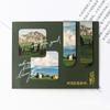 Creative Magnetic Bookmarks Beautiful Landscape Book Pages Marker Students Back To School Supplies Aesthetic Stationery Gifts