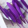 50Pcs Decorative Painting Feather Color Small Straight Knife Kindergarten Handmade Diy Decorative Wings Artwork Creative Art Materials