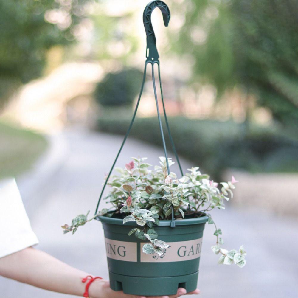 Removable Hanging Basket Round Flower Pots Reusable Wall Hanging Flower Pot Balcony