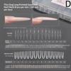 240 Pcs Sandwich Nail Mode For Nail Extension Almond Coffin 15 Size Nail Rapid Extension Dual Forms Bottom And Top Manicure Tool