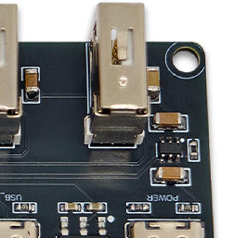 CH339F USB To Ethernet Adapter With 4 USB 2.0 Ports Fast Speed Data Transfer And Wide Device Compatibility