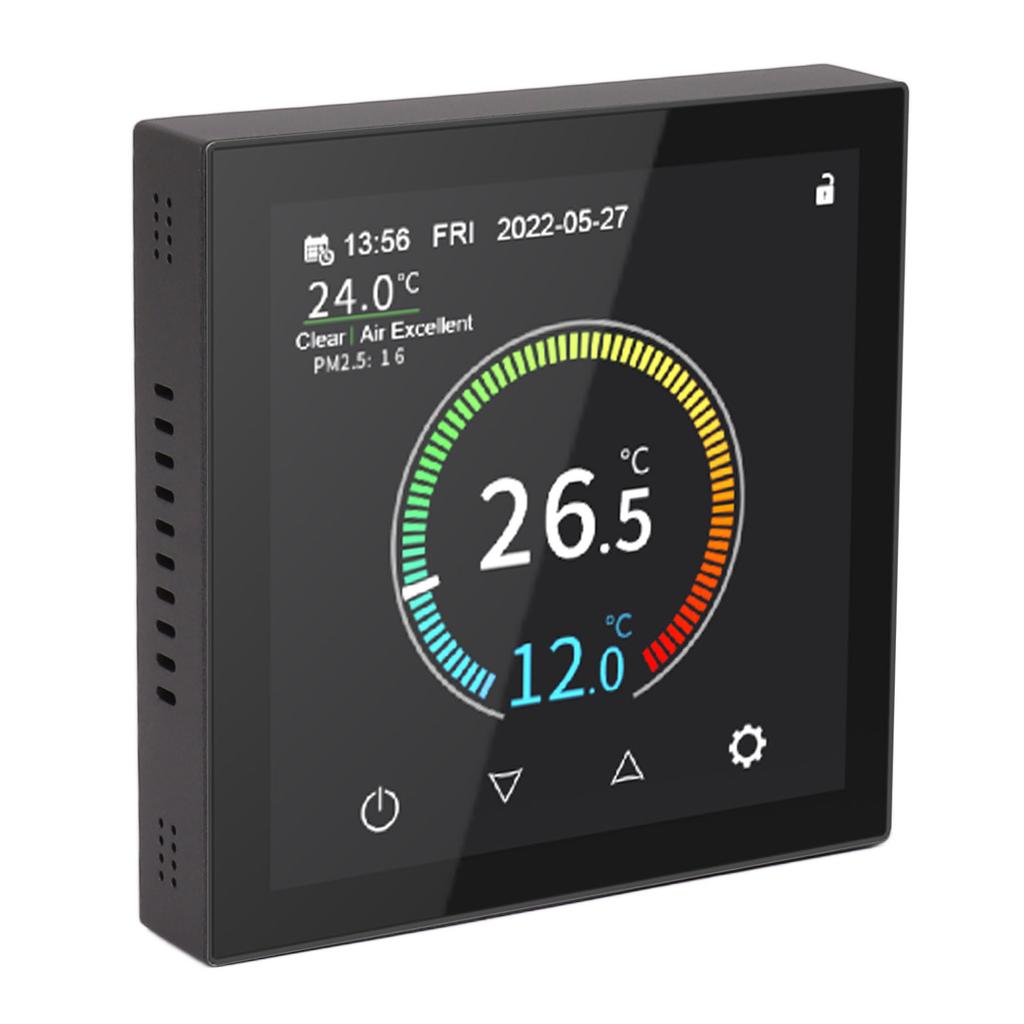 WiFi Smart Thermostat Digital Heating Thermostat IPS Screen Wall Mount Accurate Temperature Control