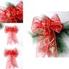 Delightful New Christmas Bow Decorative Accessories For Merry Christmas Celebrations