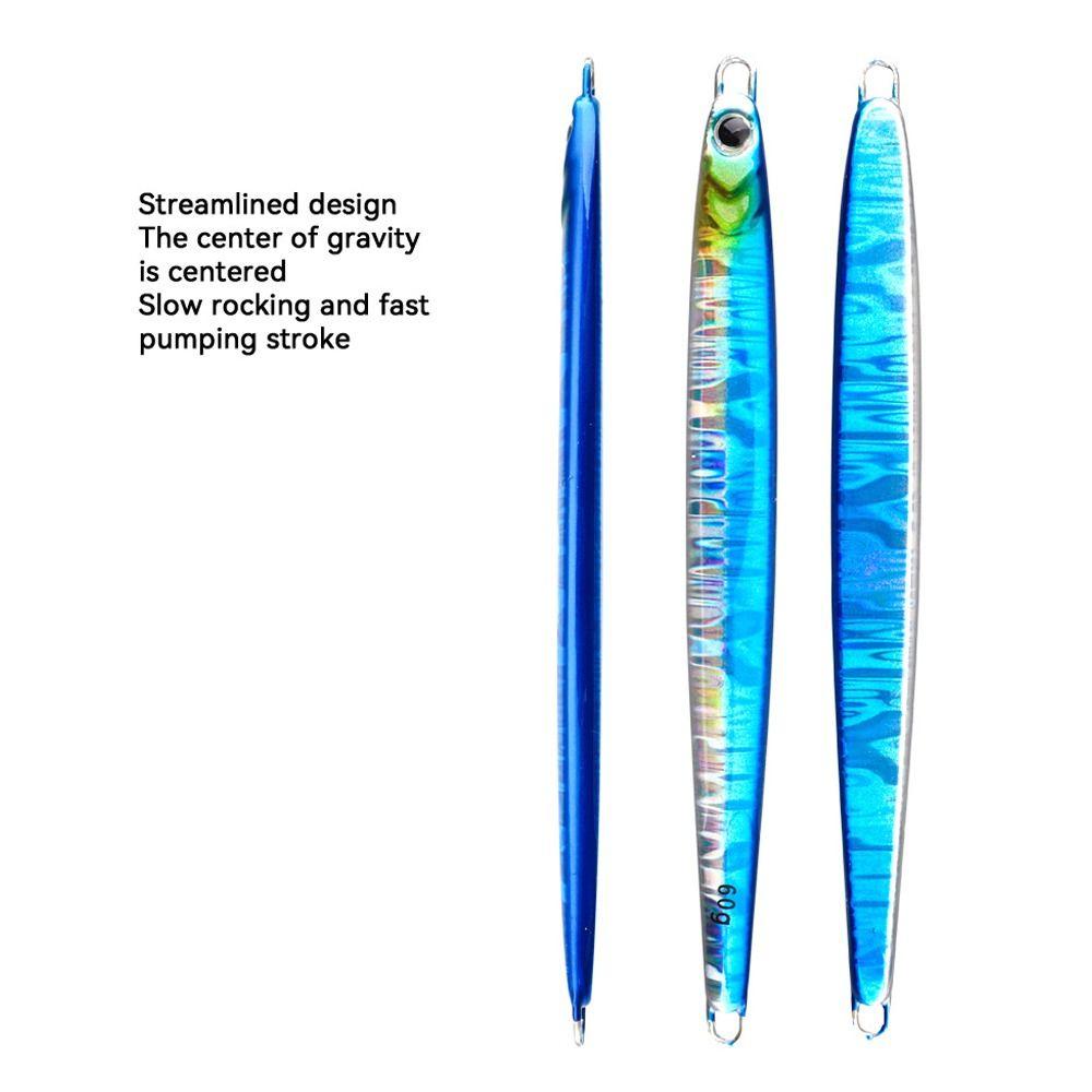 Iron Fishing Lure 40g 60g Fishing Tackle Durable Metal Jig Lure
