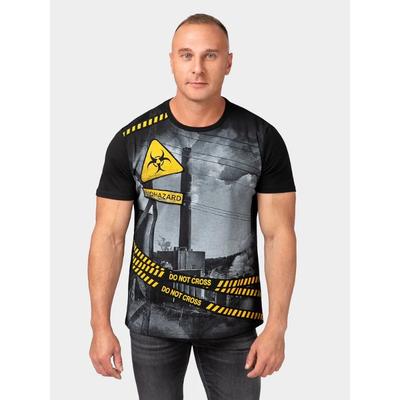 Men Cartoon Printed Short Sleeve O Neck T Shirt Summer Tees