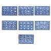 Silicone Nails Embellishment Molds Flower Theme Small Accessories Crafting Molds Suitable for Beauty Enthusiasts Present