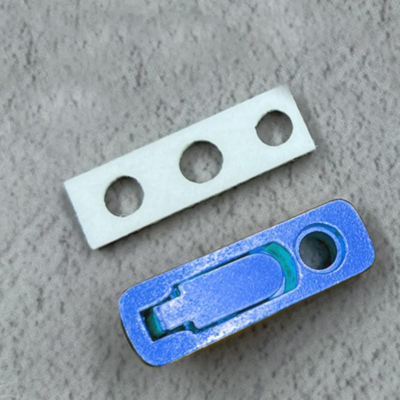 1set Volatilization Reduction Feature Sealing Metal Design Zip Cotton Base Inner Liner Modification