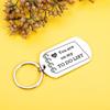 You Are On My Do List Stainless Steel Keychain Romantic Letter Design Fashion Couple Pendant Practical Valentine's Day Gift