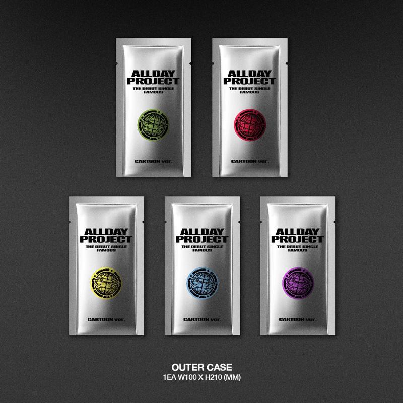 

ALLDAY PROJECT – Дебютный сингл FAMOUS (МУЛЬТФИЛЬМ вер.) 5 in Set